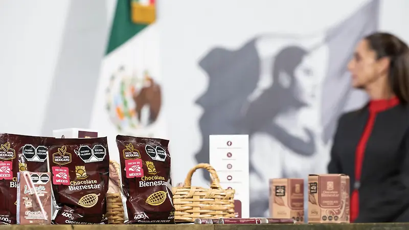 Chocolate del Bienestar I Foto. Presidencia